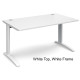 TR10 800mm Deep Cable Managed Office Desk